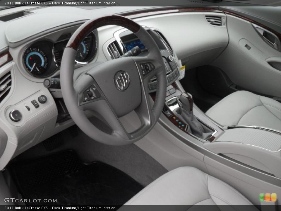 Dark Titanium/Light Titanium Interior Prime Interior for the 2011 Buick LaCrosse CXS #40377701