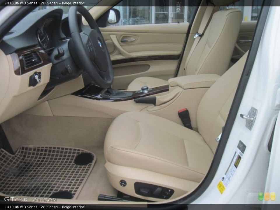 Beige Interior Photo for the 2010 BMW 3 Series 328i Sedan #40378709