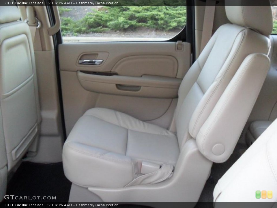 Cashmere/Cocoa Interior Photo for the 2011 Cadillac Escalade ESV Luxury AWD #40379137