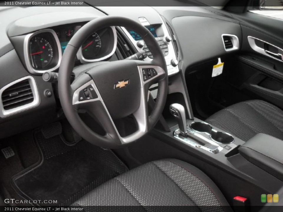 Jet Black Interior Prime Interior for the 2011 Chevrolet Equinox LT #40379769