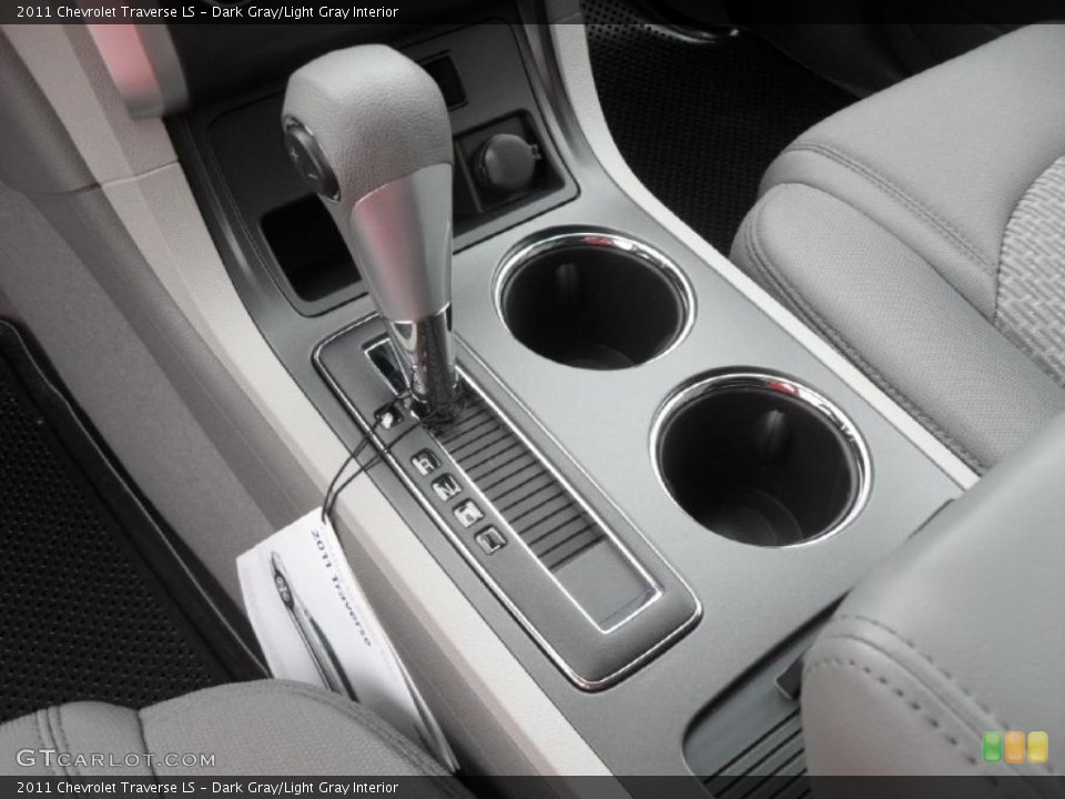 Dark Gray/Light Gray Interior Transmission for the 2011 Chevrolet Traverse LS #40379981