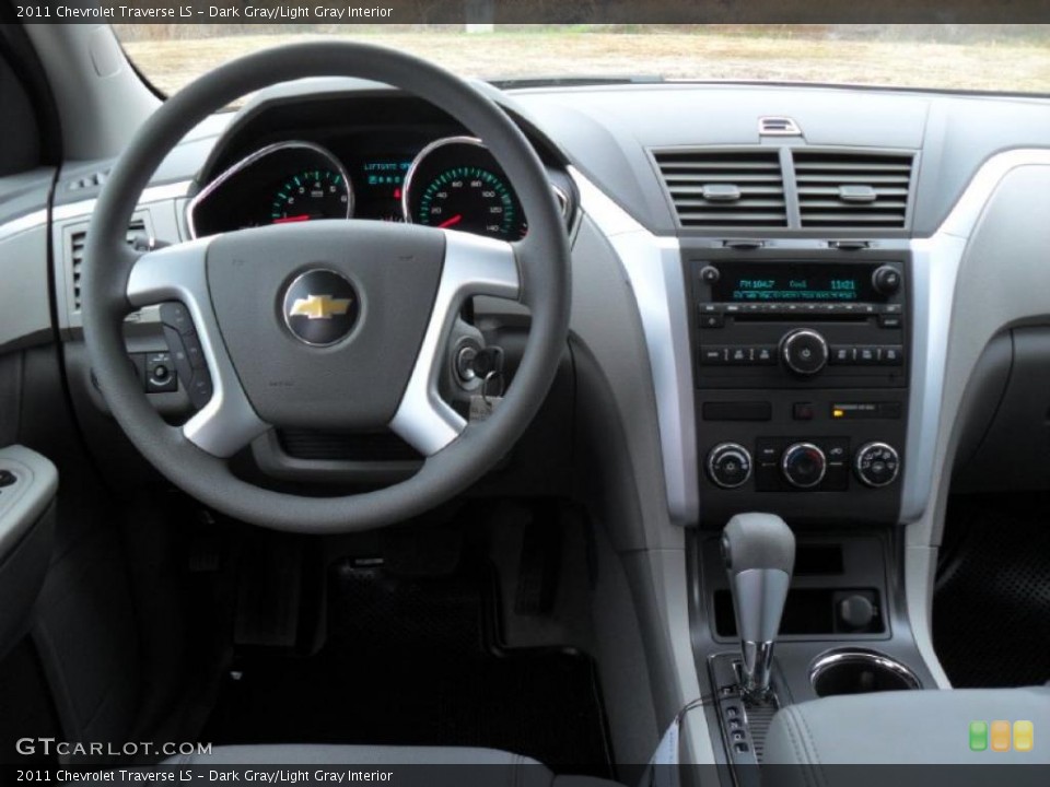 Dark Gray/Light Gray Interior Dashboard for the 2011 Chevrolet Traverse LS #40380009
