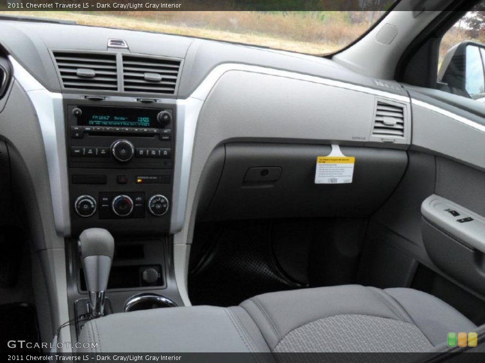 Dark Gray/Light Gray Interior Dashboard for the 2011 Chevrolet Traverse LS #40380025