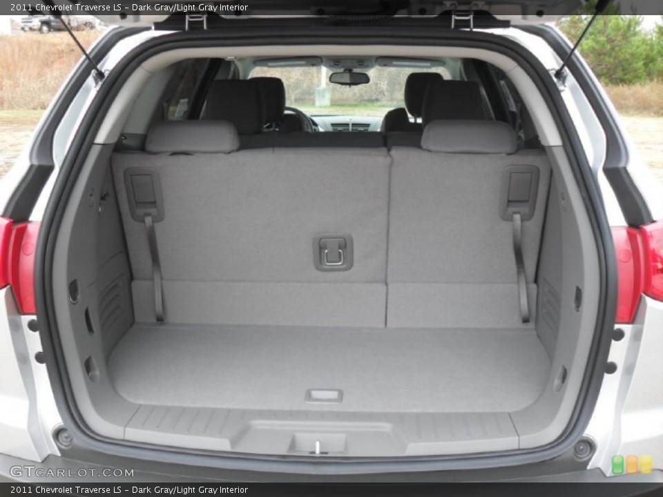 Dark Gray/Light Gray Interior Trunk for the 2011 Chevrolet Traverse LS #40380041