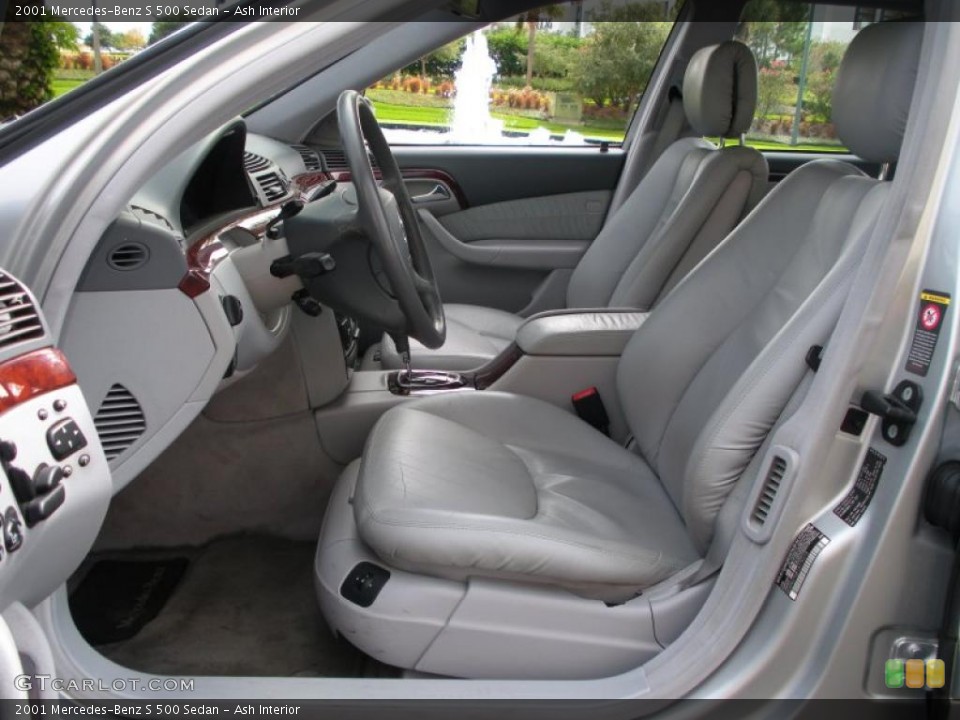 Ash Interior Photo for the 2001 Mercedes-Benz S 500 Sedan #40383685