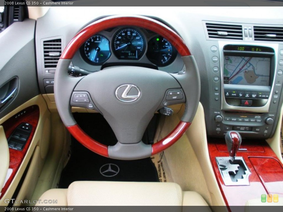 Cashmere Interior Steering Wheel for the 2008 Lexus GS 350 #40385033