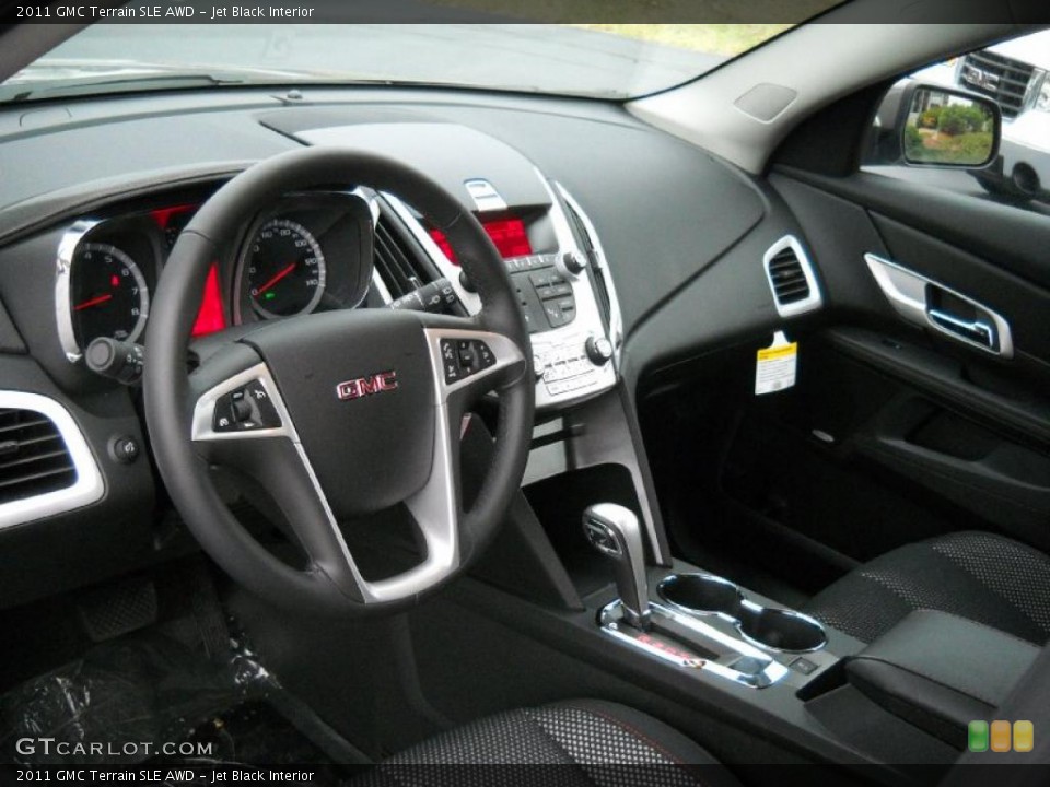 Jet Black Interior Photo for the 2011 GMC Terrain SLE AWD #40387413