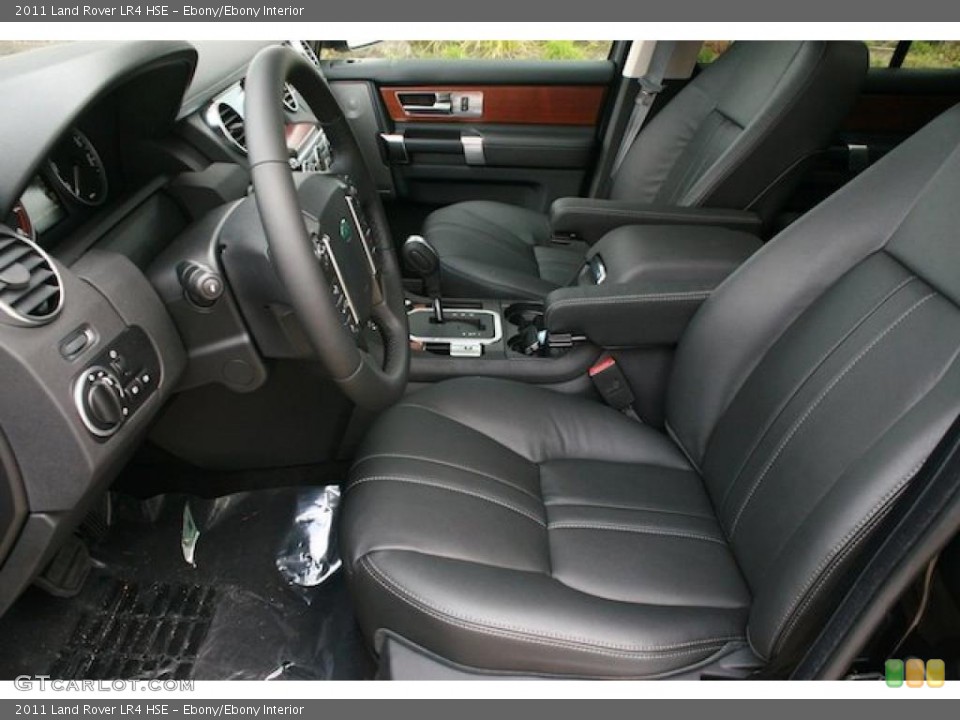 Ebony/Ebony Interior Photo for the 2011 Land Rover LR4 HSE #40389569