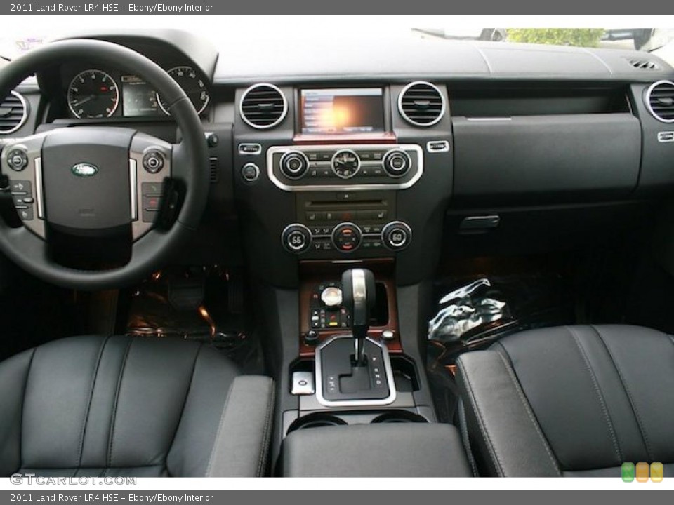 Ebony/Ebony Interior Dashboard for the 2011 Land Rover LR4 HSE #40389597