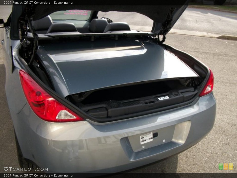Ebony Interior Trunk for the 2007 Pontiac G6 GT Convertible #40390189