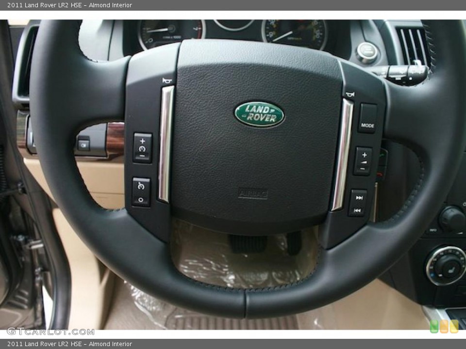 Almond Interior Steering Wheel for the 2011 Land Rover LR2 HSE #40390709