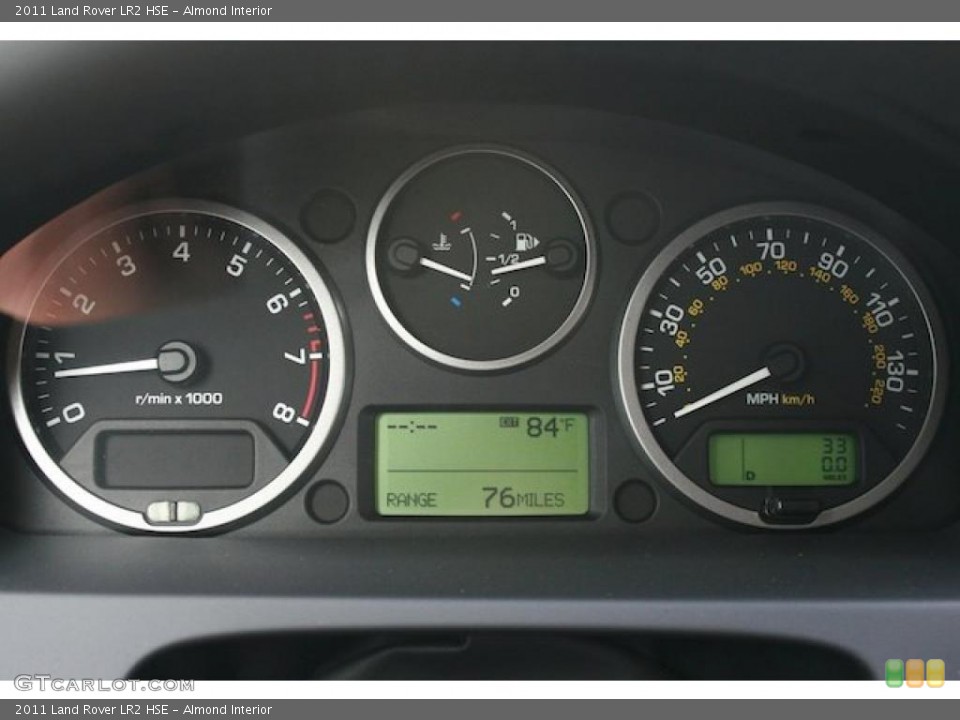 Almond Interior Gauges for the 2011 Land Rover LR2 HSE #40390721