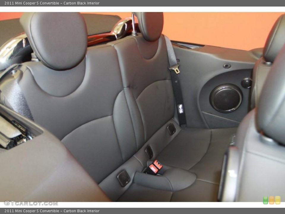 Carbon Black Interior Photo for the 2011 Mini Cooper S Convertible #40391517