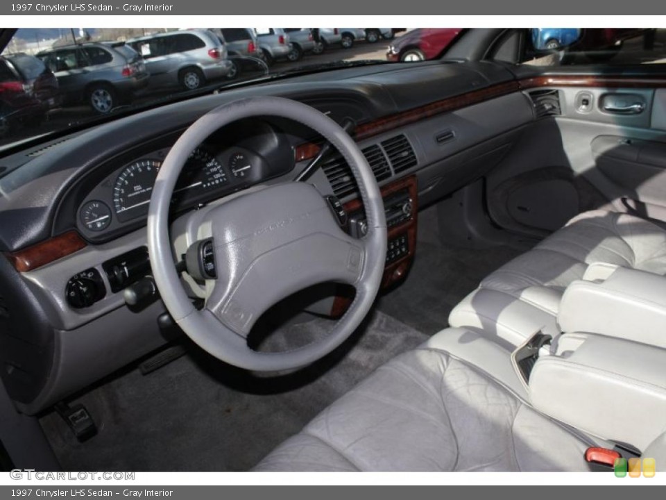 Gray Interior Prime Interior for the 1997 Chrysler LHS Sedan #40391981