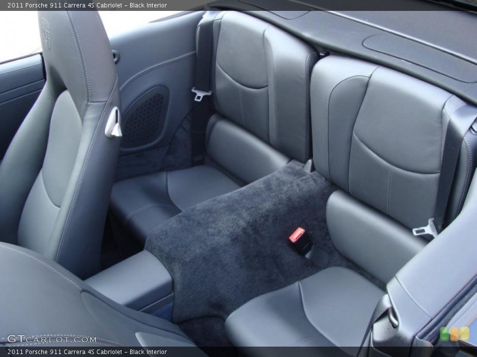 Black Interior Photo for the 2011 Porsche 911 Carrera 4S Cabriolet #40397469