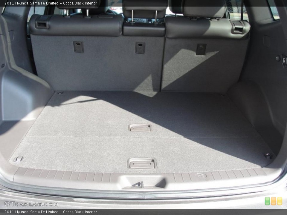 Cocoa Black Interior Trunk for the 2011 Hyundai Santa Fe Limited #40399569