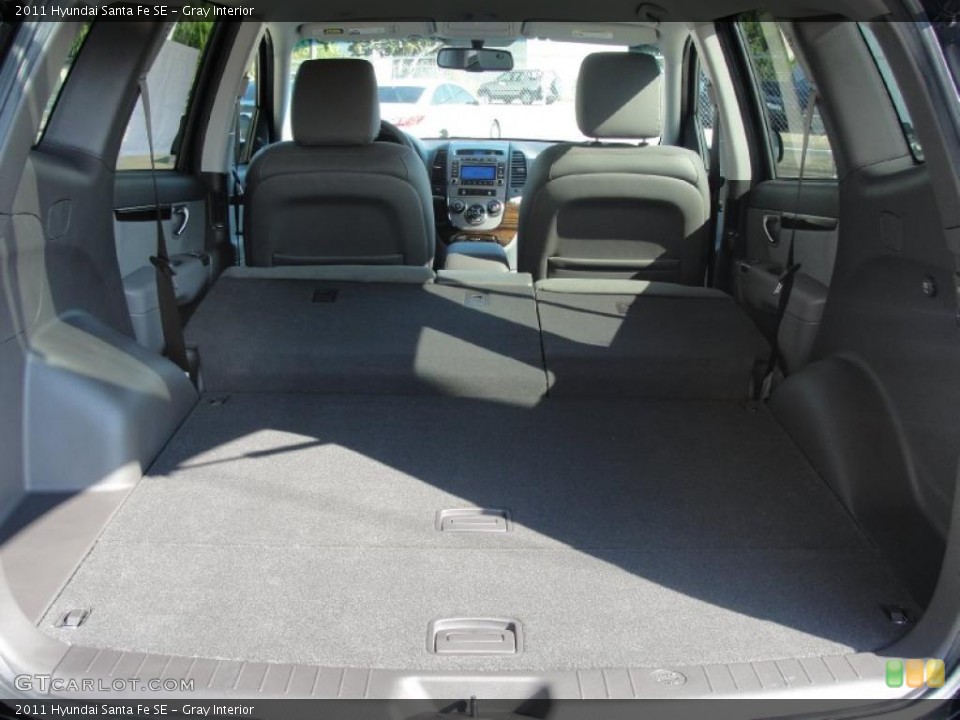 Gray Interior Trunk for the 2011 Hyundai Santa Fe SE #40400765