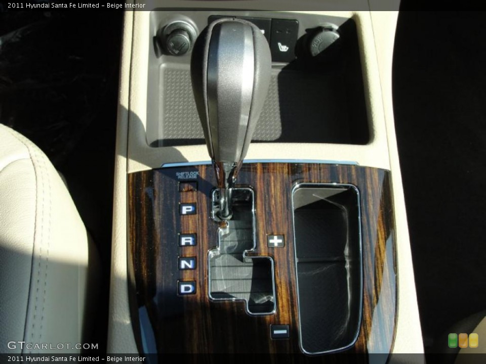 Beige Interior Transmission for the 2011 Hyundai Santa Fe Limited #40401613
