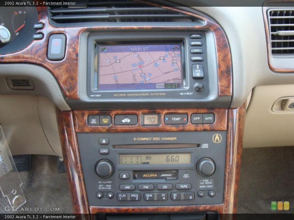 Parchment Interior Navigation for the 2002 Acura TL 3.2 #40405661