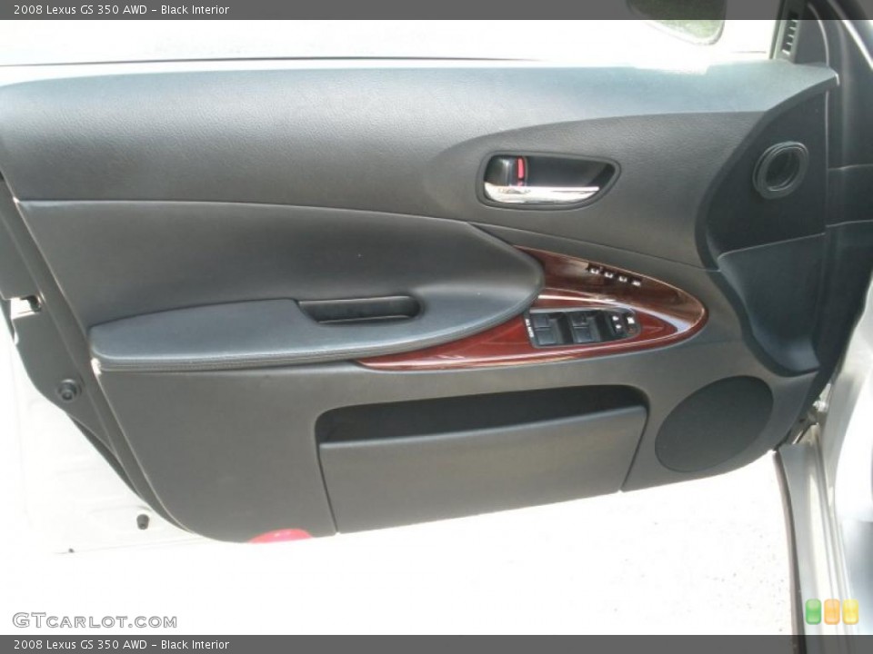 Black Interior Door Panel for the 2008 Lexus GS 350 AWD #40406621