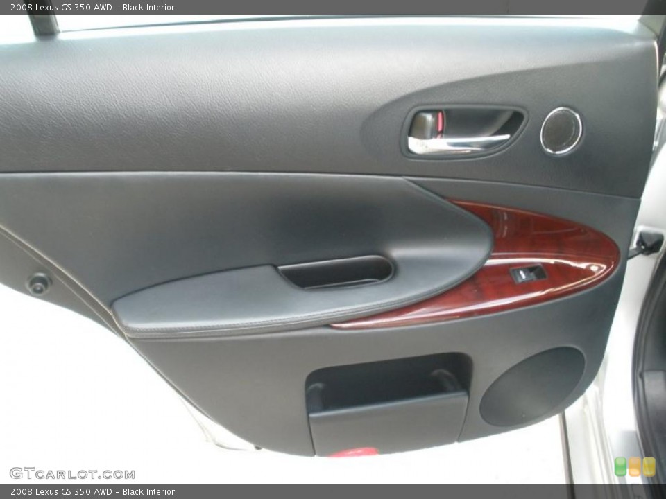 Black Interior Door Panel for the 2008 Lexus GS 350 AWD #40406637