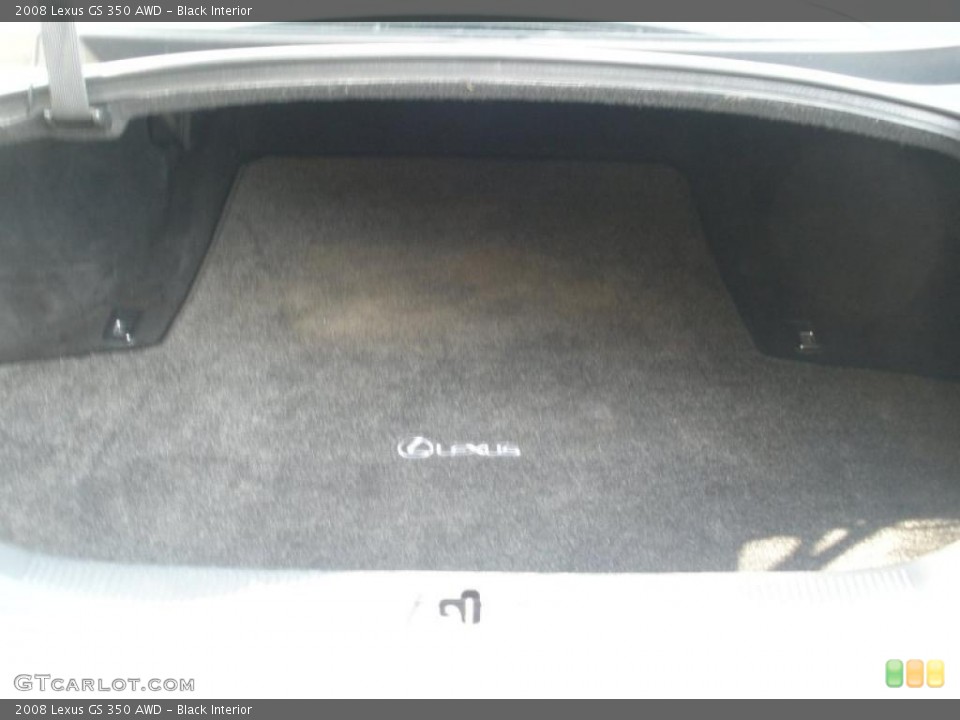 Black Interior Trunk for the 2008 Lexus GS 350 AWD #40406649