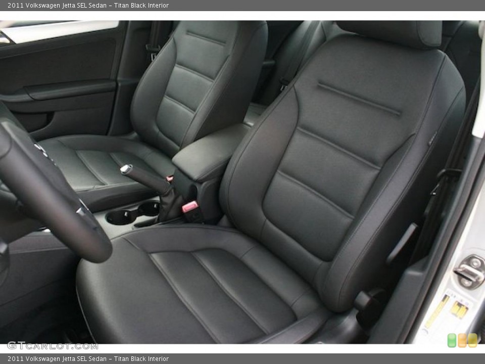 Titan Black Interior Photo for the 2011 Volkswagen Jetta SEL Sedan #40408097