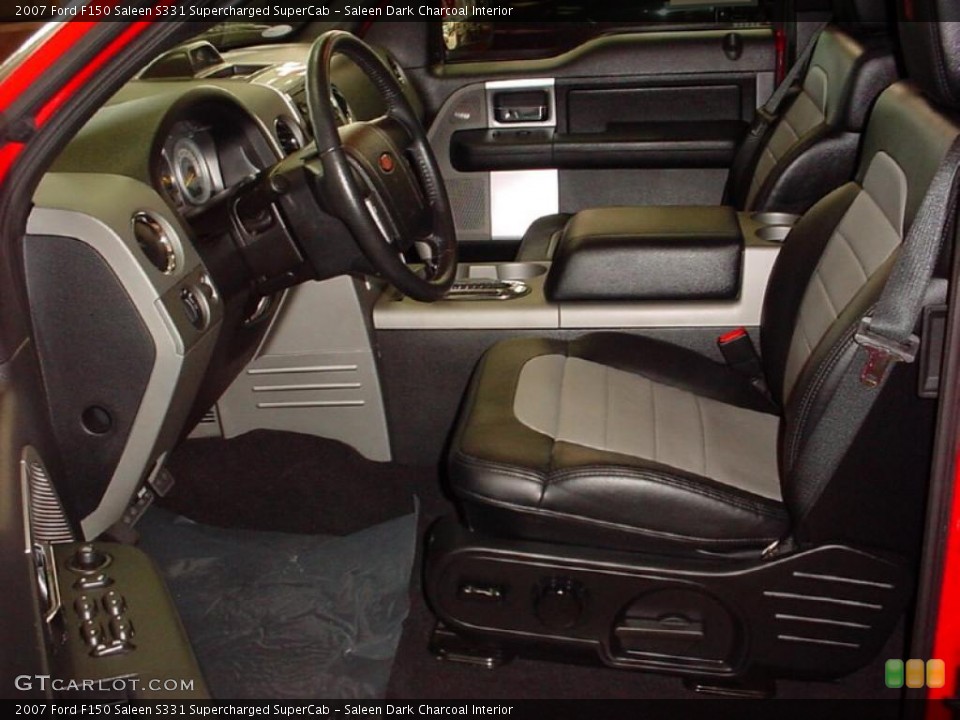 Saleen Dark Charcoal Interior Photo for the 2007 Ford F150 Saleen S331 Supercharged SuperCab #40411272