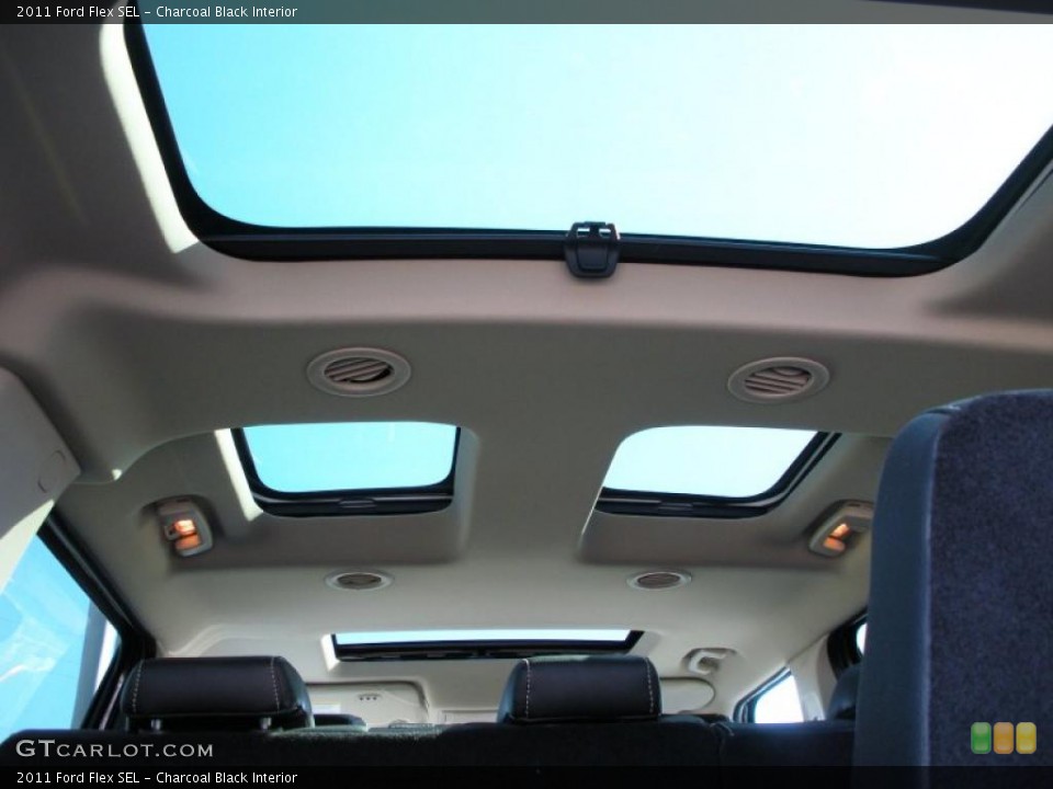 Charcoal Black Interior Sunroof for the 2011 Ford Flex SEL #40412312