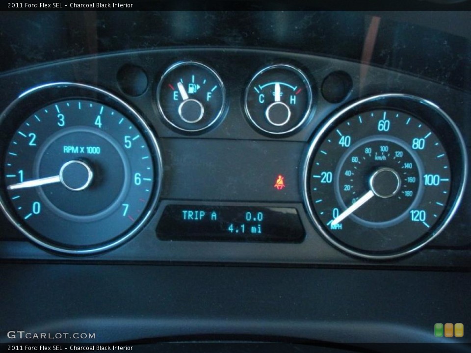 Charcoal Black Interior Gauges for the 2011 Ford Flex SEL #40412344