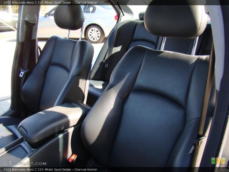 Charcoal Interior Photo for the 2003 Mercedes-Benz C 320 4Matic Sport Sedan #40412616