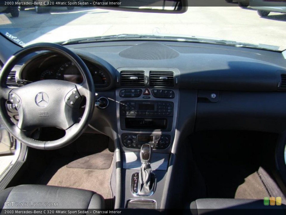 Charcoal Interior Prime Interior for the 2003 Mercedes-Benz C 320 4Matic Sport Sedan #40412692