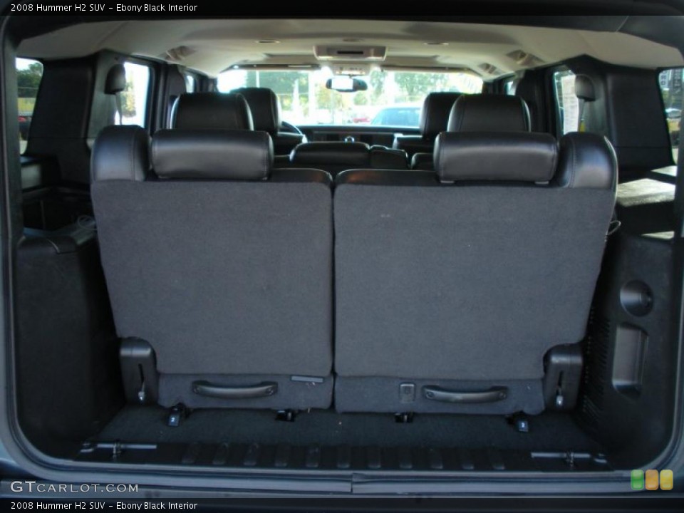 Ebony Black Interior Trunk for the 2008 Hummer H2 SUV #40414068