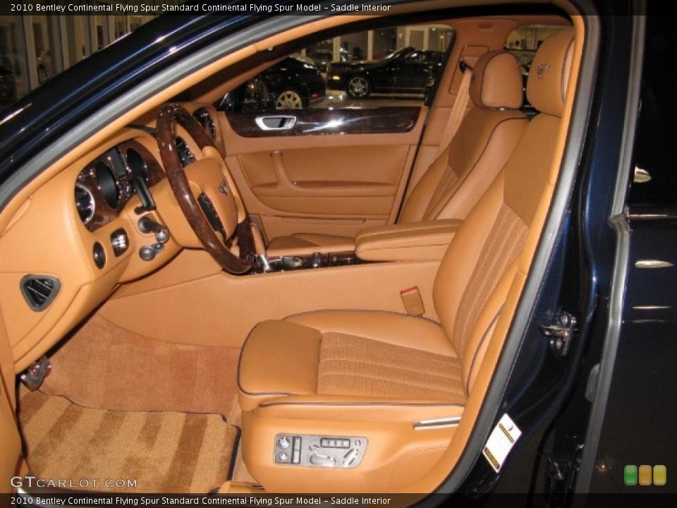Saddle Interior Photo for the 2010 Bentley Continental Flying Spur  #40414368
