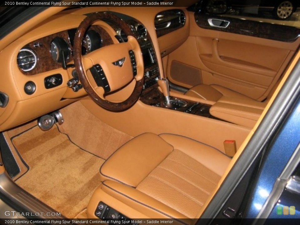 Saddle Interior Prime Interior for the 2010 Bentley Continental Flying Spur  #40414376