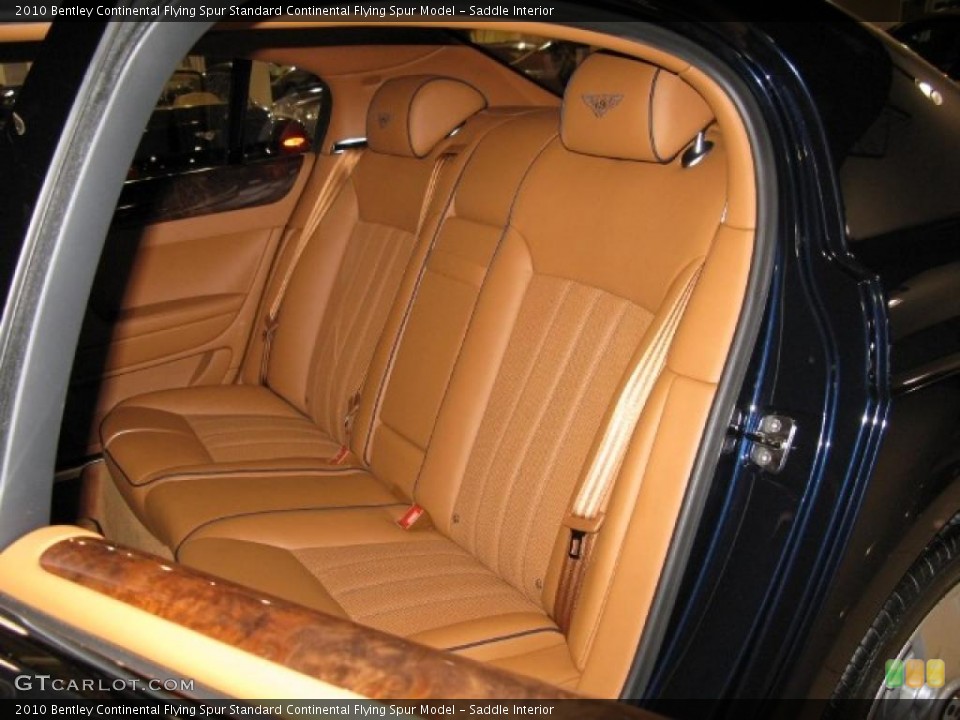 Saddle Interior Photo for the 2010 Bentley Continental Flying Spur  #40414512