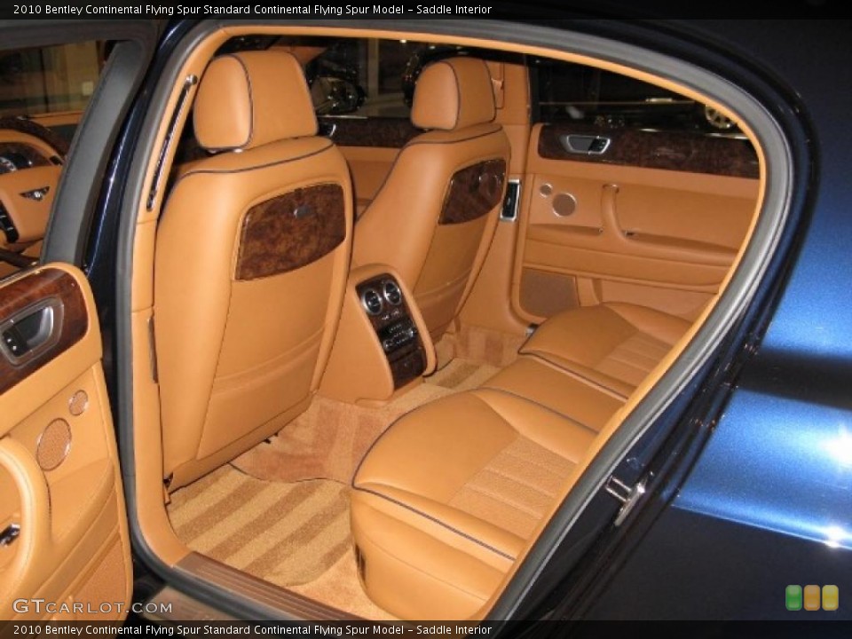 Saddle Interior Photo for the 2010 Bentley Continental Flying Spur  #40414528