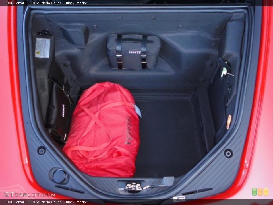 Black Interior Trunk for the 2008 Ferrari F430 Scuderia Coupe #40414900