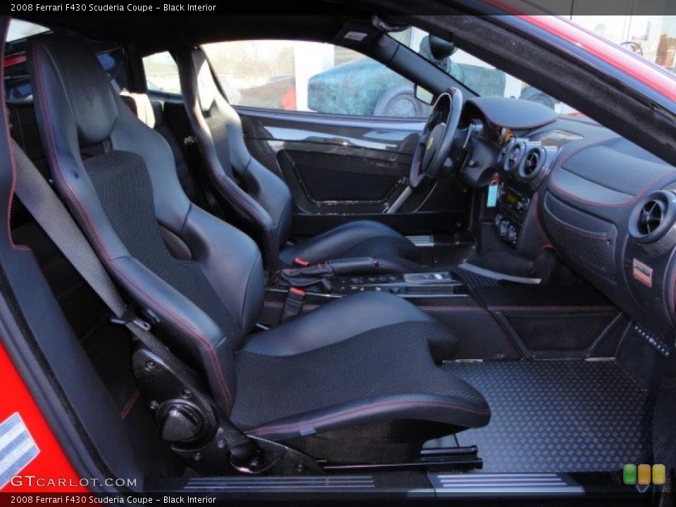 Black Interior Photo for the 2008 Ferrari F430 Scuderia Coupe #40415152