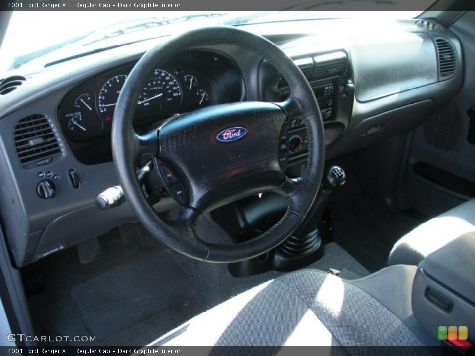 Dark Graphite Interior Prime Interior for the 2001 Ford Ranger XLT Regular Cab #40415196