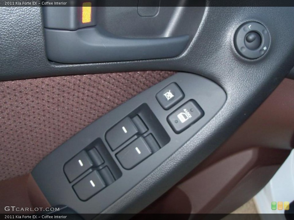 Coffee Interior Controls for the 2011 Kia Forte EX #40415692