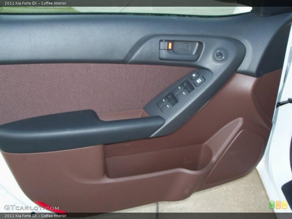 Coffee Interior Door Panel for the 2011 Kia Forte EX #40415712