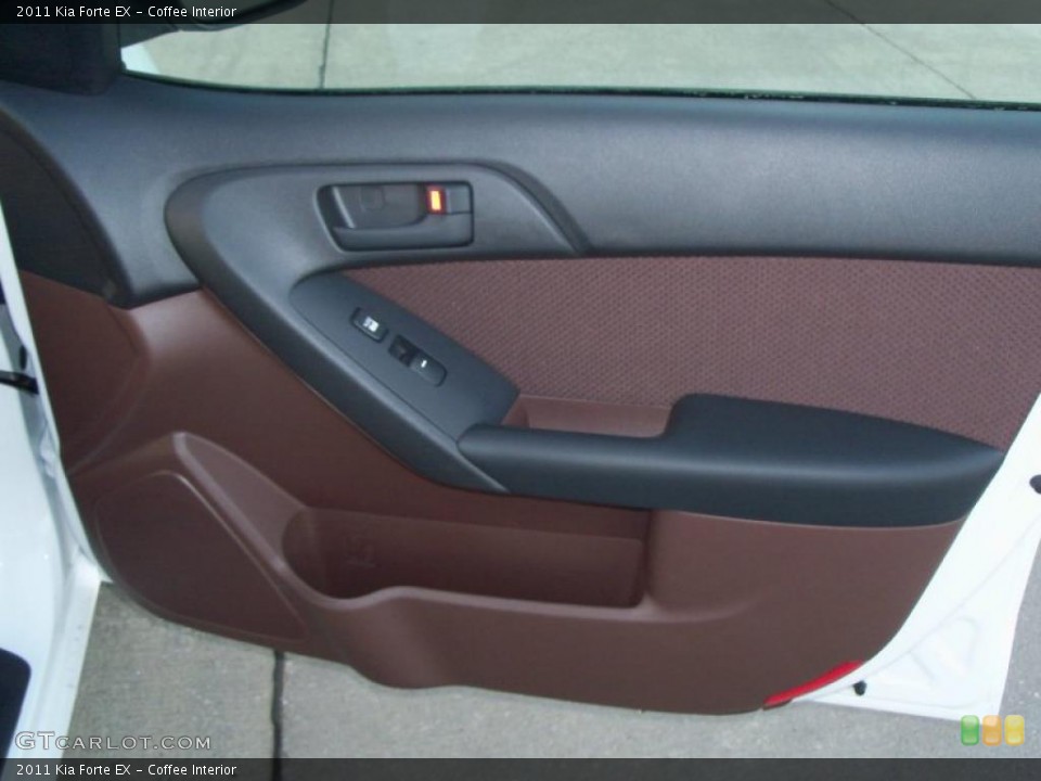 Coffee Interior Door Panel for the 2011 Kia Forte EX #40415725