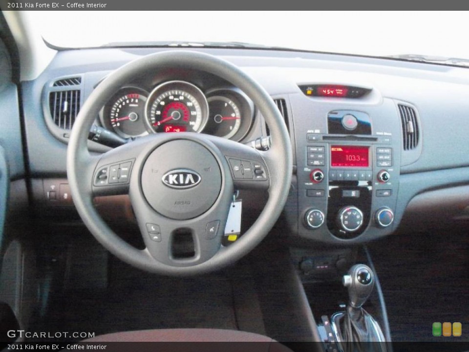 Coffee Interior Dashboard for the 2011 Kia Forte EX #40415860