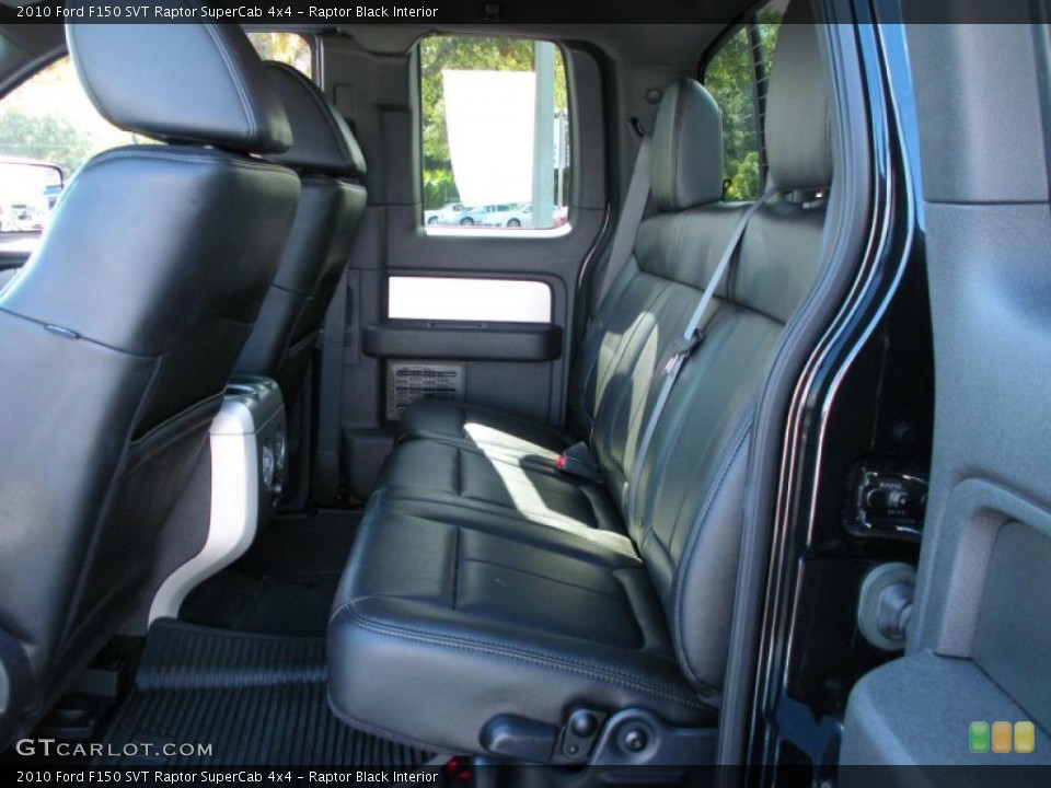 Raptor Black Interior Photo for the 2010 Ford F150 SVT Raptor SuperCab 4x4 #40416356