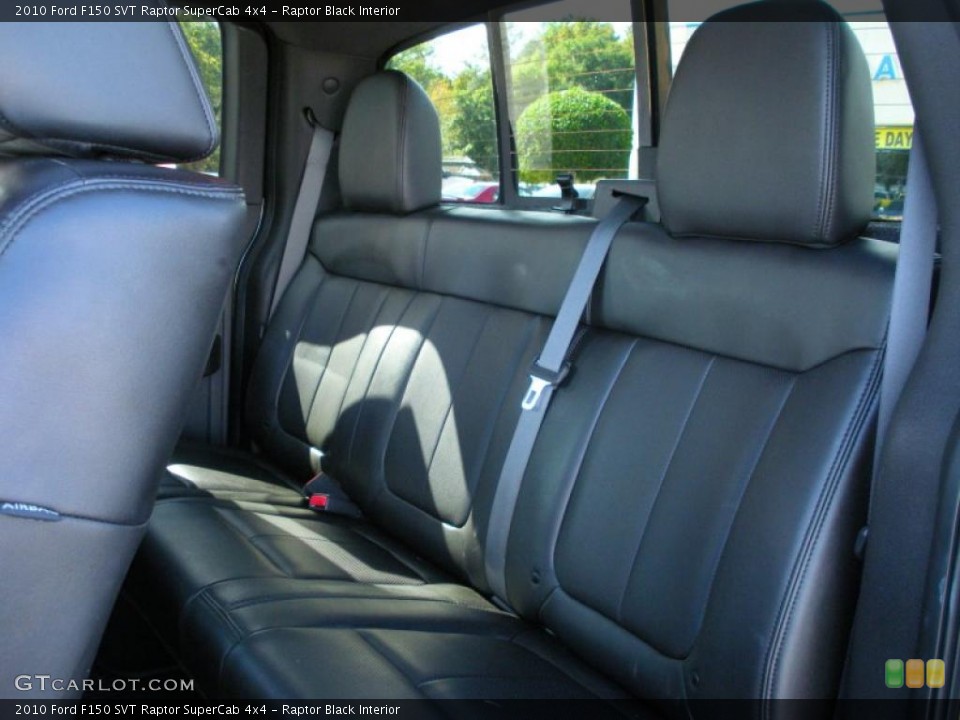 Raptor Black Interior Photo for the 2010 Ford F150 SVT Raptor SuperCab 4x4 #40416372