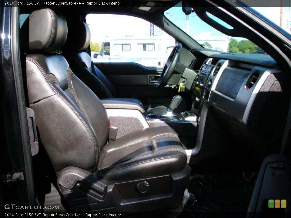 Raptor Black Interior Photo for the 2010 Ford F150 SVT Raptor SuperCab 4x4 #40416388