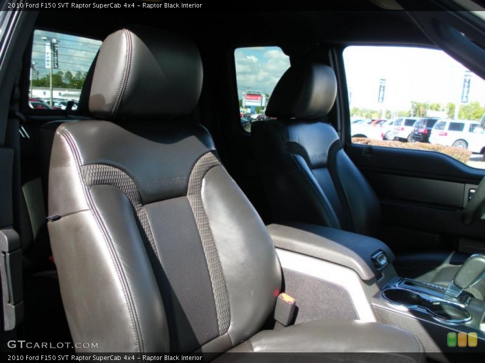 Raptor Black Interior Photo for the 2010 Ford F150 SVT Raptor SuperCab 4x4 #40416404