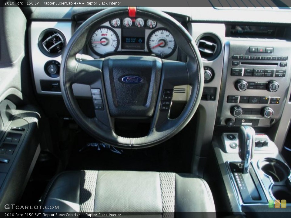 Raptor Black Interior Dashboard for the 2010 Ford F150 SVT Raptor SuperCab 4x4 #40416424