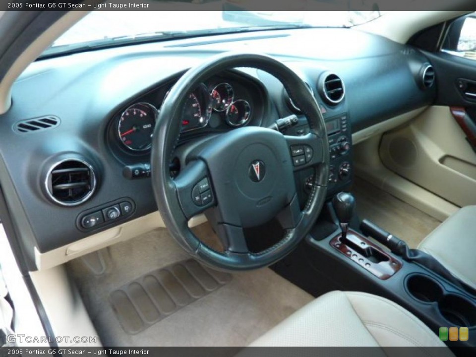 Light Taupe Interior Prime Interior for the 2005 Pontiac G6 GT Sedan #40417836